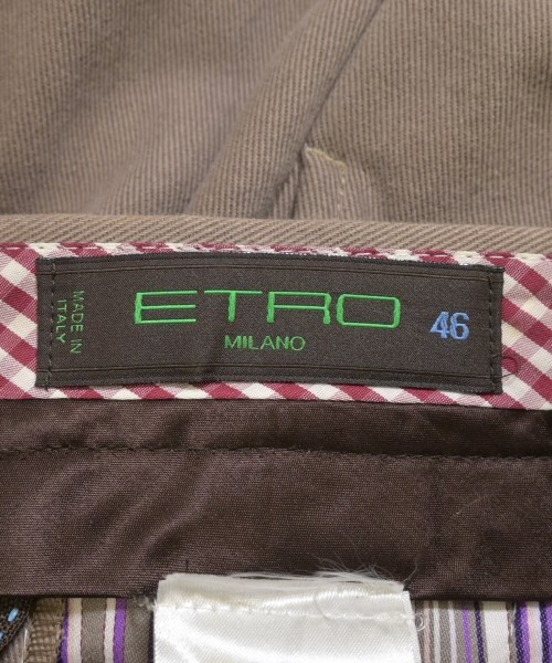 ETRO（エトロ）スラックス ベージュ サイズ:46(M位) メンズ/2200711276147