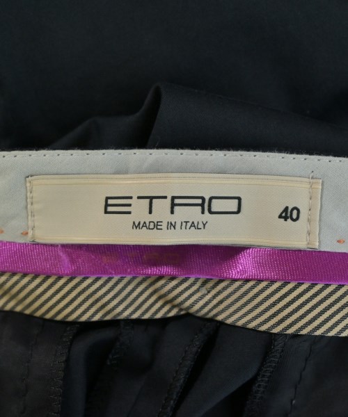ETRO（エトロ）スラックス 黒 サイズ:40(M位) レディース/2200709902188