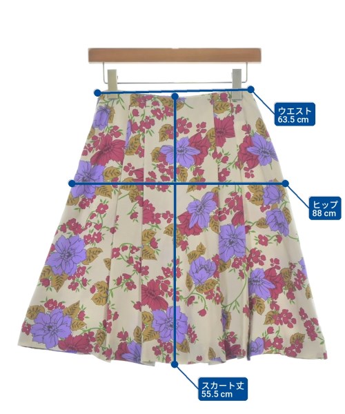ETRO（エトロ）ひざ丈スカート 紫 サイズ:38(S位) レディース/2200711815247