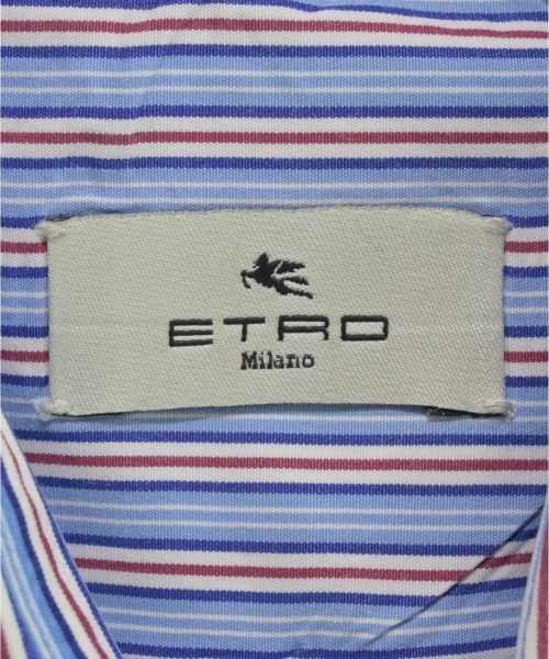 ETRO（エトロ）ドレスシャツ 青 サイズ:38(S位) メンズ/2200712256018