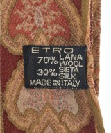 ETRO（エトロ）ストール オレンジ サイズ:- レディース/2200711336063