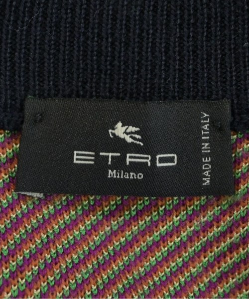 ETRO（エトロ）カーディガン 紺 サイズ:40(M位) レディース/2200710220127