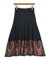 ETRO（エトロ）ロング・マキシ丈スカート 紺 サイズ:40(M位) レディース/2200710220134