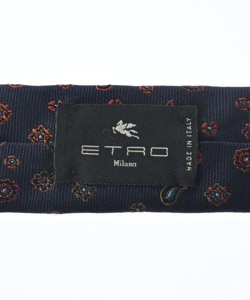 ETRO（エトロ）ネクタイ 紺 サイズ:- メンズ/2200714919089