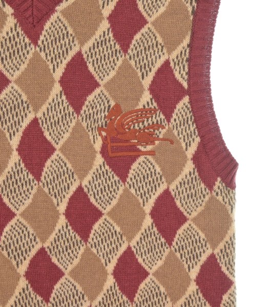 ETRO（エトロ）ベスト 赤 サイズ:M メンズ/2200716741046