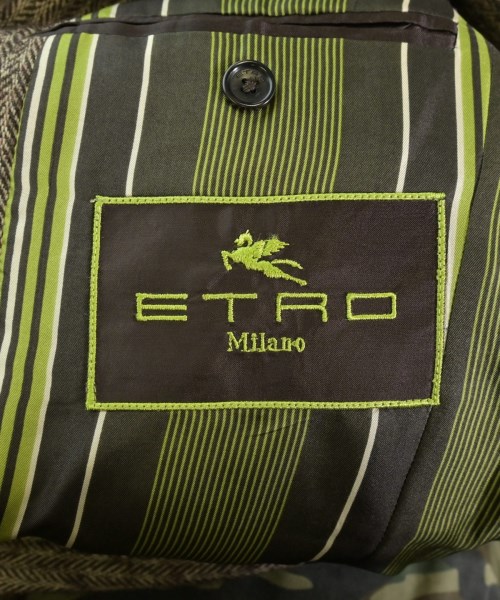 ETRO（エトロ）カジュアルジャケット 茶 サイズ:48(L位) メンズ/2200717179060