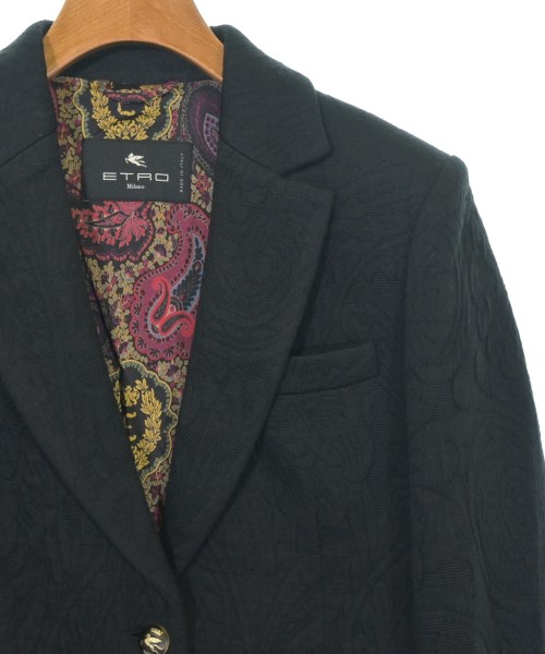 ETRO（エトロ）ジャケット 黒 サイズ:40(M位) レディース/2200680220011