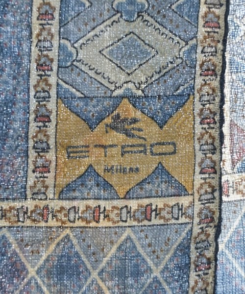 ETRO（エトロ）ストール 紺 サイズ:- レディース/2200714407227