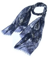 ETRO（エトロ）ストール 紺 サイズ:- レディース/2200717991174