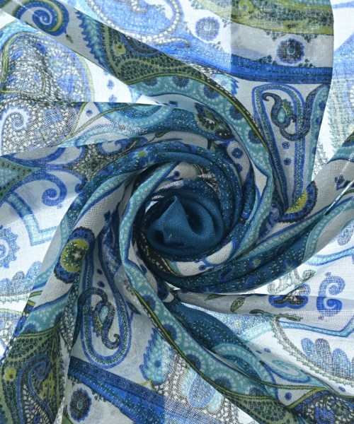 ETRO（エトロ）ストール 青 サイズ:- レディース/2200717991204
