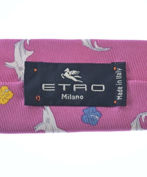 ETRO（エトロ）ネクタイ ピンク サイズ:- メンズ/2200718235413