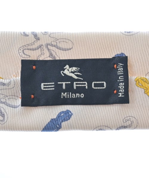 ETRO（エトロ）ネクタイ 白 サイズ:- メンズ/2200718235420
