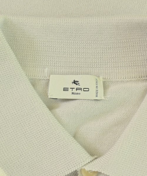 ETRO（エトロ）ポロシャツ グレー サイズ:M メンズ/2200719532108
