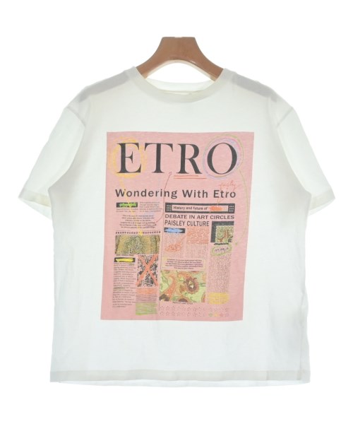 ETRO(エトロ)Tシャツ・カットソー 白 サイズ:3(L位)/2200630502037