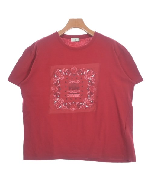 ETRO(エトロ)Tシャツ・カットソー 赤 サイズ:L/2200645960044