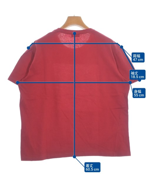 ETRO（エトロ）Tシャツ・カットソー 赤 サイズ:L レディース/2200645960044