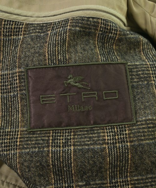 ETRO（エトロ）ステンカラーコート ベージュ サイズ:46(M位) メンズ/2200647237069