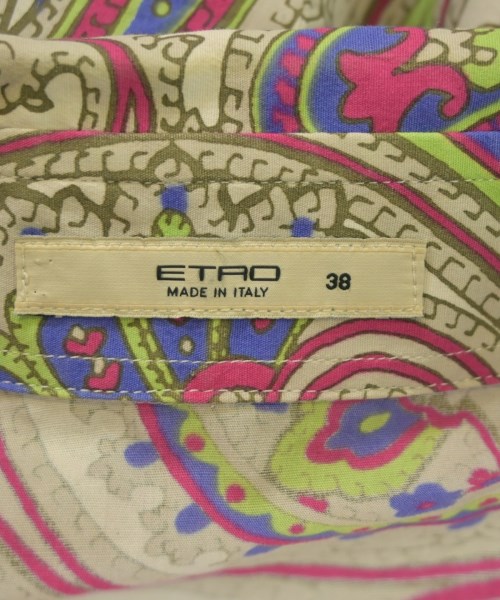 ETRO（エトロ）カジュアルシャツ ベージュ サイズ:38(S位) レディース/2200648951049