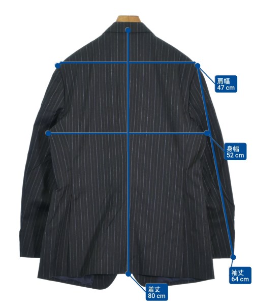 ETRO（エトロ）ビジネス 黒 サイズ:56(XXXL位) メンズ/2200650536050