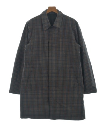 ETRO（エトロ）ステンカラーコート 紺 サイズ:50(XL位) メンズ