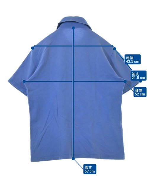 ETRO（エトロ）ポロシャツ 青 サイズ:-(M位) メンズ/2200650618039