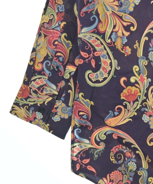ETRO（エトロ）カジュアルシャツ 紺 サイズ:46(M位) メンズ/2200651951197