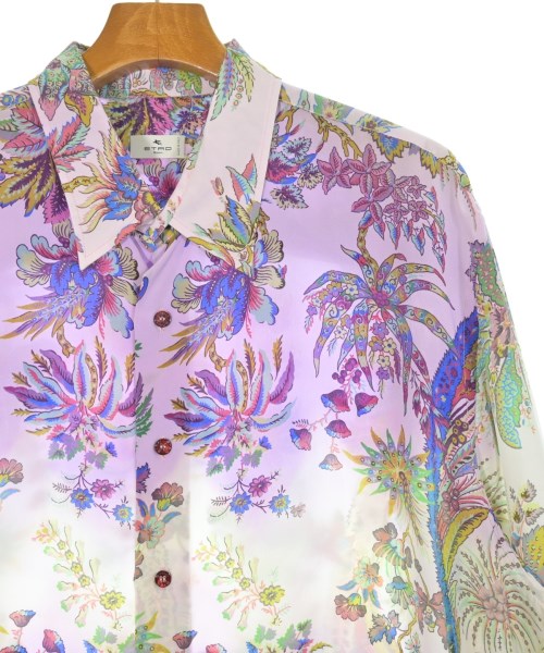 ETRO（エトロ）カジュアルシャツ ピンク サイズ:43(XL位) メンズ/2200651951203