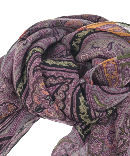 ETRO（エトロ）ストール 紫 サイズ:- レディース/2200653315010