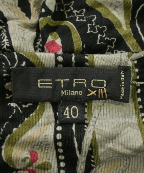 ETRO（エトロ）Tシャツ・カットソー 黒 サイズ:40(M位) レディース/2200654180068