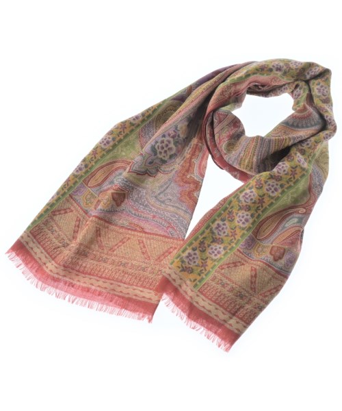 ETRO(エトロ)ストール 赤 サイズ:-/2200654180136