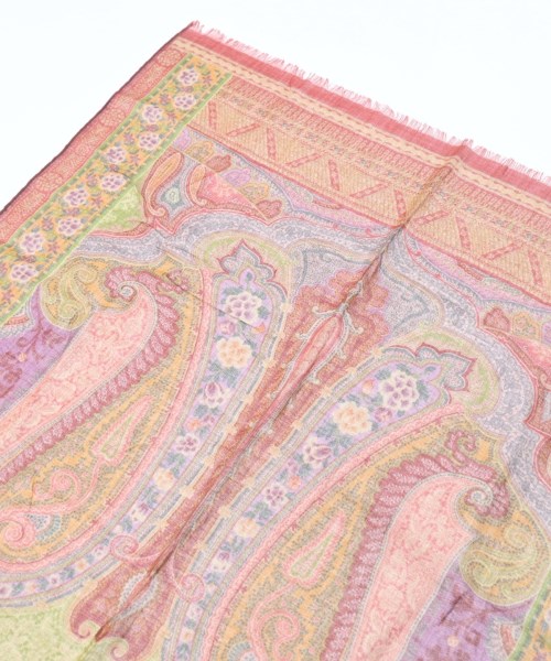 ETRO（エトロ）ストール 赤 サイズ:- レディース/2200654180136