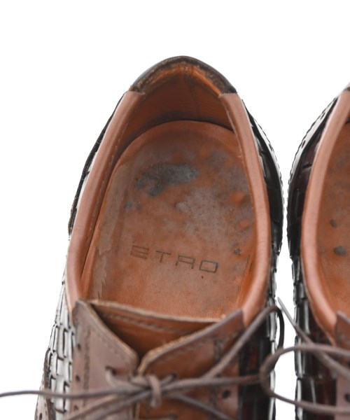 ETRO（エトロ）ビジネス・ドレスシューズ 茶 サイズ:EU42(27cm位) メンズ/2200703753021