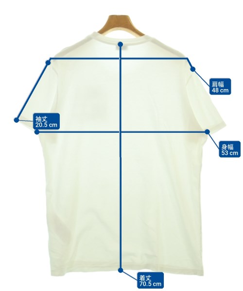 ETRO（エトロ）Tシャツ・カットソー 白 サイズ:L メンズ/2200704013148