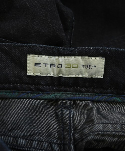 ETRO（エトロ）デニムパンツ 紺 サイズ:30(M位) メンズ/2200704336025