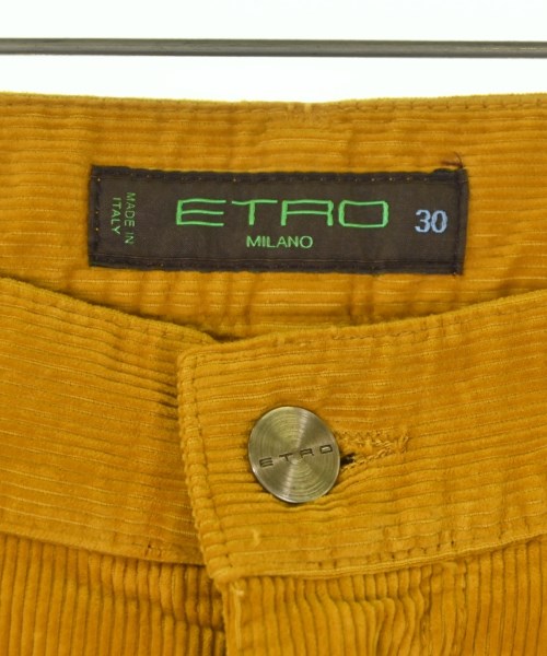 ETRO（エトロ）その他 黄 サイズ:30(M位) メンズ/2200704336148