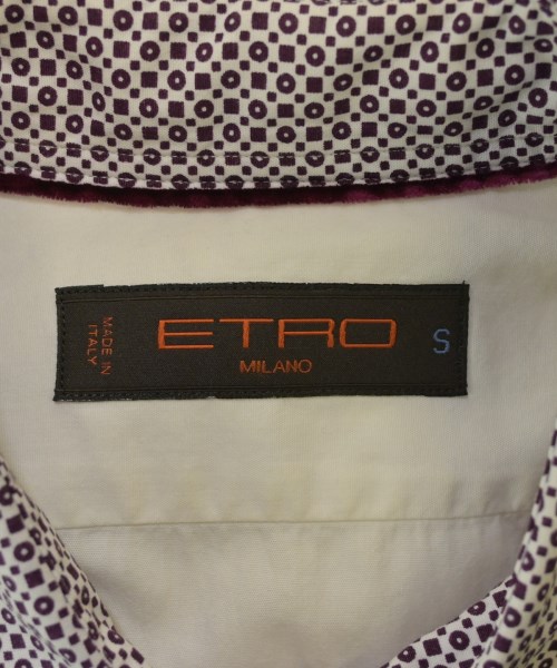 ETRO（エトロ）カジュアルシャツ 白 サイズ:S メンズ/2200704336261