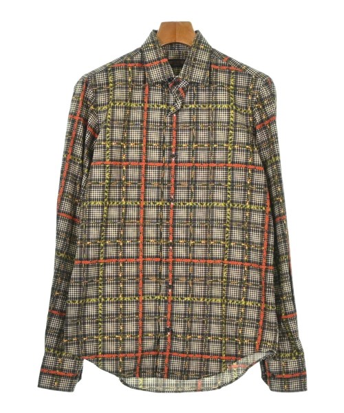 ETRO(エトロ)カジュアルシャツ 茶 サイズ:S/2200704336285