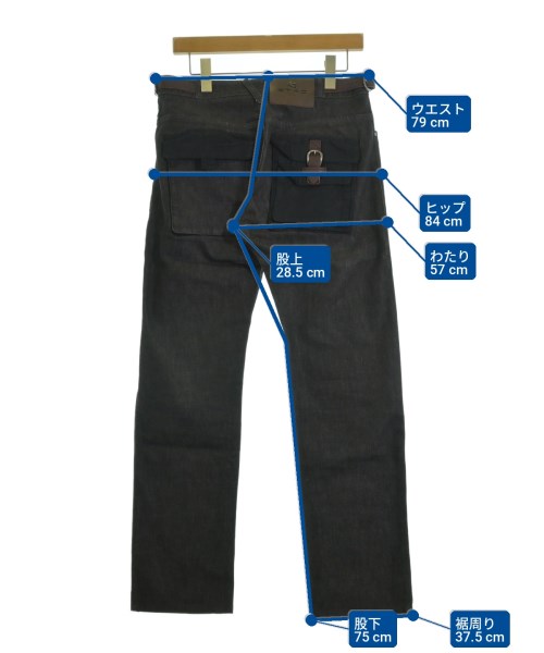 ETRO（エトロ）デニムパンツ 黒 サイズ:30(M位) メンズ/2200704638099