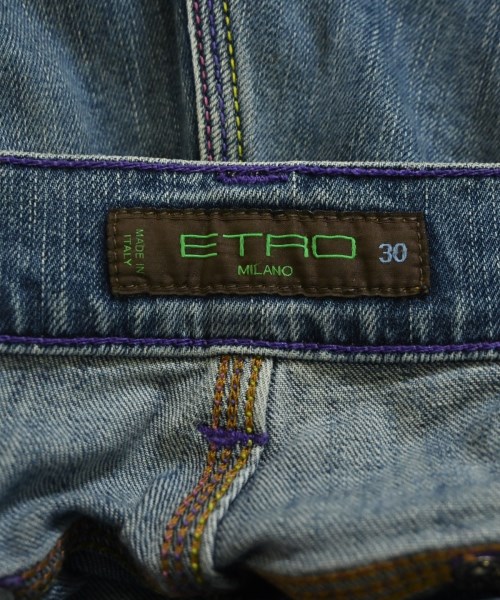 ETRO（エトロ）デニムパンツ 青 サイズ:30(M位) メンズ/2200704638150