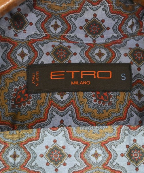 ETRO（エトロ）カジュアルシャツ 青 サイズ:S メンズ/2200704638242
