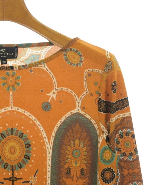 ETRO（エトロ）Tシャツ・カットソー オレンジ サイズ:38(S位) レディース/2200704957060