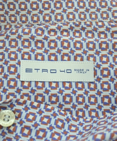 ETRO（エトロ）ドレスシャツ 青 サイズ:-(L位) メンズ/2200705497039
