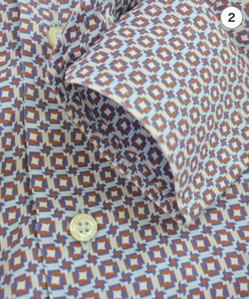 ETRO（エトロ）ドレスシャツ 青 サイズ:-(L位) メンズ/2200705497039