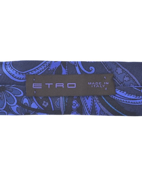 ETRO（エトロ）ネクタイ 青 サイズ:- メンズ/2200704604483
