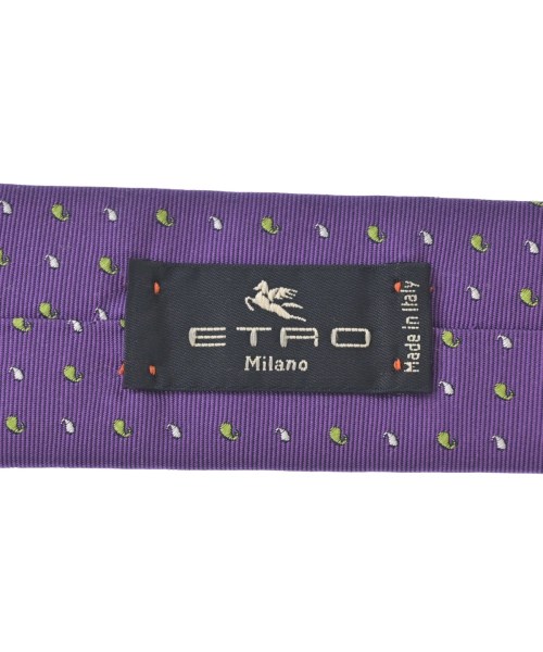 ETRO（エトロ）ネクタイ 紫 サイズ:- メンズ/2200704604728