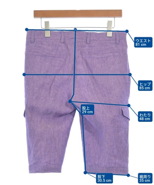 ETRO（エトロ）ショートパンツ 紫 サイズ:46(M位) メンズ/2200706283150