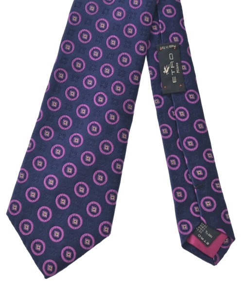 ETRO（エトロ）ネクタイ 紺 サイズ:- メンズ/2200707979229