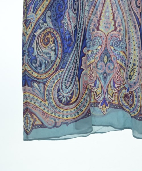 ETRO（エトロ）ワンピース 青 サイズ:44(L位) レディース/2200708085042