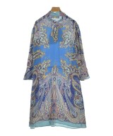 ETRO（エトロ）ワンピース 青 サイズ:44(L位) レディース/2200708085042