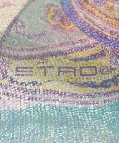 ETRO（エトロ）ストール 緑 サイズ:- レディース/2200706284294